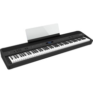 Roland FP-90X 88-key Digital Piano with Piano Stand, Bench, RH5 Headphones, Note Stand, 3-Pedal - Bl