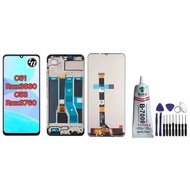 Touch Display LCD Screen Compatible with Realme C51/C53 Rmx3760 Without Frame / With Frame - for Del
