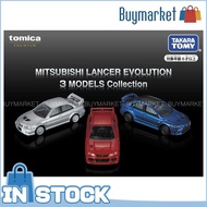 [ของแท้] Takara Tomomy Tomica MITSUBISHI LANCER EVOLUTION พรีเมี่ยม3โมเดลสะสม