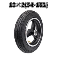 Electric Scooter 33.3cm Tires 10x2 (54-152) Inner Outer Tube 10x2.125 Inner Tube Outer Tube No Disc Brake Wheel Hub