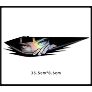 🚚【สินค้าใหม่ + จัดส่งฟรี】🚚สติกเกอร์การ์ตูนอะนิเมะสองมิติ IDM ผู้หญิงรถยนต์รถจักรยานยนต์ไฟฟ้าเคสคอมพิ