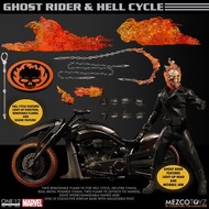 順豐到付$1850 / 現貨 / Mezco One / Marvel 漫威 / Ghost Rider & Hell Cycle Set / 惡靈戰警 幽靈車神