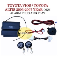 TOYOTA VIOS 2003-2007 OEM CAR ALARM