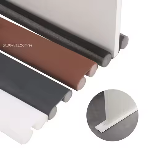 1PC Flexible Under Door Draft Stopper Door Bottom Seal Strip Weather Strip Thicker Anti-Cold Gap Blo
