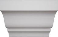 2 1/4"P x 6"L x 3 1/8"H WM49 Americraft Solid Paint Grade Wood MiterLink Crown Moulding Coupler, Pri
