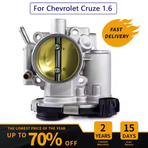 Throttle Body For Chevrolet Cruze 1.6 LXT Engine 109 hp F14 F16 D3 L2W 09-16 Throttle Valve 96817600