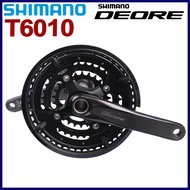 Shimano DEORE 10 Speed T6010 Crankset 170MM 175MM 3x10Speed Chainring 48T-36T-26T HOLLOWTECH II Trekking Crankset 30s MTB