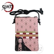 鬼滅之刃 鬼滅の刃 日版 直身 斜揹袋 斜挎包 便攜 手機袋 戶外 隨身袋 收納袋 儲物袋 惡魔殺手 (竈門禰豆子)