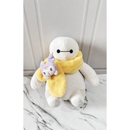 Baymax Plushie Doll Disney Hero 6 + Kuromi Yellow Scarf