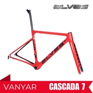 Elves Vanyar Superlight Road Bike Carbon Frame Ferrari Red / Rim Brake