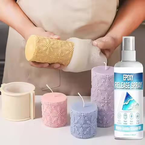Silicone Release Spray mold demold spray Non-Stick Silicone Mold Release Spray Easy Demolding for Ep