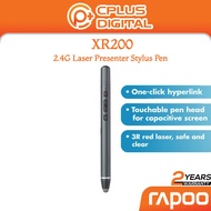 Rapoo XR200 / XR100 USB 2.4G Touchable Rechargeable 3R Laser Presenter Pen  Wireless Presenter