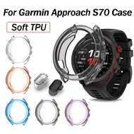 Soft TPU Case For Garmin Approach S70 Watch Case Protective Bumper Cover for Gamin Approach S70-42/47mm Watch Frame