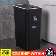 🔥 HARMONI KEMAS 🔥 10/15L Rubbish Bin Kitchen Bathroom Living Room trash can Rectangular Dustbins