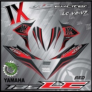 STRIPE YAMAHA LC135 V2-V7 IX EXCITER RC (17) CUSTOM STRIPE