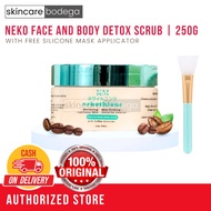 Nekothione coffee scrub Face and body detox scrub NEKO SCRUB kat melendez km kathrye