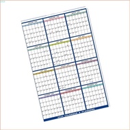 Chua 2026 Wall Calendar Planner 2026 Yearly Planner Erasable Calendar 59x88cm