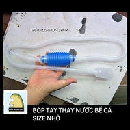 Small water change hand pump - water change tool, fish tank cleaning