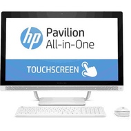 HP Pavilion 27" FHD IPS Touchscreen All-in-One Desktop Computer Intel Core i7-7700T Blizzard White P