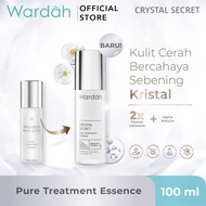 Wardah Crystal Secret Pure Treatment Essence - Essence With Edelweiss Extract - Brightening, Hydrati
