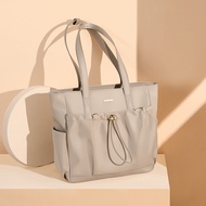 GOLF QUALITY Tote Bag Working Women Khaki Large Tote Shoulder Bags with Multiple Pockets Aesthetic L