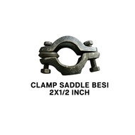 IRON FITTING CLAMP SADDLE IRON 2X1/2 INCH