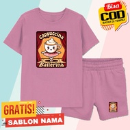 Anomaly Cappuccina Ballerina Kids T-Shirt Set Anomaly Cappuccina Ballerina Boys & Girls T-Shirt Set