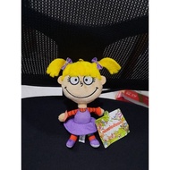 Angelica Rugrats Plush from 90's Animated Cartoons Rare Brand Nickelodeon Like New and New TAG