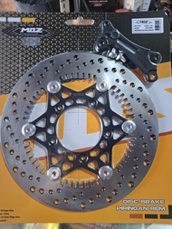 Piringan Cakram Beat Vario Scoopy UK 260 mm+ breket Ride It Snowflake Honda Matic