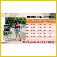 ✨ ◶ ◩ PLUS SIZE BERMUDA TOKONG SHORT FOR BIG WOMAN STYLE TATTERED, RIPPED, STRETCH, GOOD FOR BIG TH
