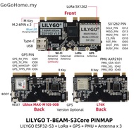 GOG 1Set WiFi  Wwireless Module LILYGO® T-Beam ESP32-S3+LoRa+GPS+OLED+IMU+PMU Development Board MY