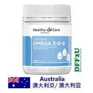 DFF2U Healthy Care Ultimate Omega 3-6-9  200 Capsules