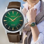精工 SEIKO Presage series AUTOMATIC 機械錶 HCB002J MADE IN JAPAN 日本製 綠色面 5bar 50M 防水 HCB002-J