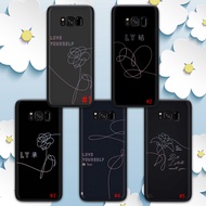 Bts Love Yourself Soft Phone Case for Samsung Galaxy S8 S9 S10 Plus Note 8 9 10 Plus