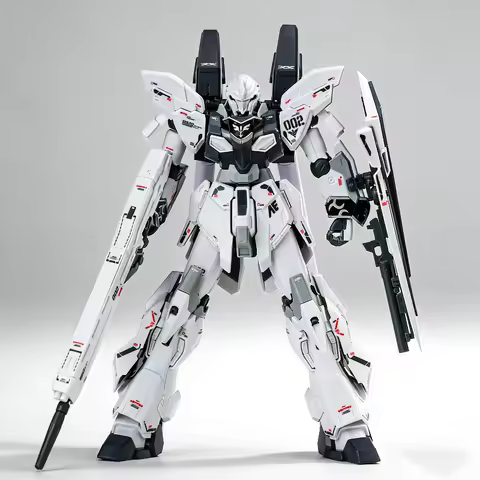 PB Limited HG 1/144 217 Sinanju Stein Narrative Ver. White Prototype Model Kit With Water Decals Dis