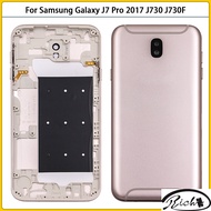 New For Samsung Galaxy J7 Pro 2017 J730F SM-730F Metal Battery Back Cover Rear Door For Samsung J7Pro J730 Housing Case Replace