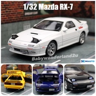 Die Cast 1:32 Mazda RX7 FC3S With Acrylic Box Diecast Vehicles Collection