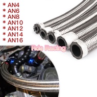 S/S Air / Oil / Fuel / Petrol Hose / Fitting teflon Brake Hose Braided Hose An3 An4 An6 An8 An10 An1