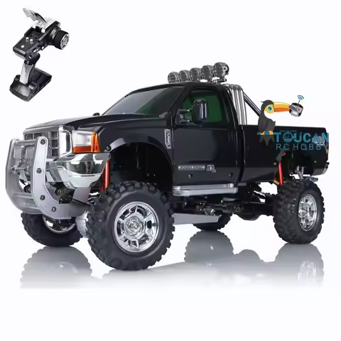 US Stock HG P410 1/10 4x4 RC Pickup Truck 2.4G Radio Control Rally Crawler Car Motor ESC High Speed 