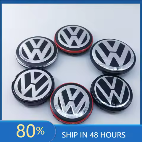 Hub Caps 40Pcs for Volkswagen 56mm 65mm 70mm wheel cover Golf 4 5 6 7 Polo Wheel Center Hub CapsPass