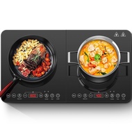 [In stock]aobosi induction hob, double induction cooker, electric induction plates, 2800 watts, 4-hour timer function