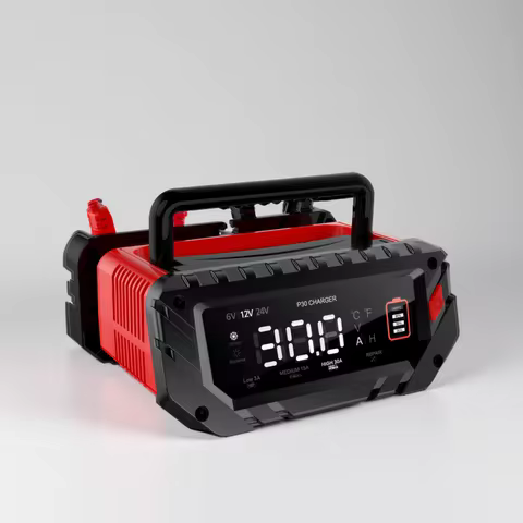HTRC 30A/26A Battery Charger 6V/12V/24V Automatic Charger for Lithium AGM GEL Lead-Acid LiFePO4 Batt