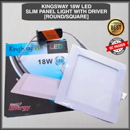 LED Downlight 18W 6 Inch Ultra Slim LED Recess Downlight Round / Square Lampu LED Downlight 6 inch