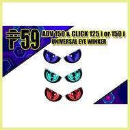 ✫ ◩ ☏ HONDA CLICK EYE HEADLIGHT STICKER / HONDA CLICK ACCESSORIES / ACCESSORIES OF HONDA CLICK