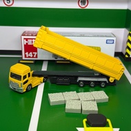 TOMY TOMY Alloy Car Model TOMICA Extended 147UD Dump-Up Transport withdrawal Truck Collection Toys