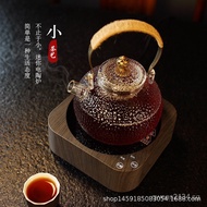 Tea Stove Electric Ceramic Stove Mini Household Small Iron Pot Glass Pot Tea Cooker Mute Tea Making Convection Oven Non-Induction Cooker