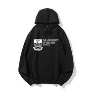 Adelaide University Hoodie Sweatshirt Youth Fashion Long Sleeve Printed Hooded Jacket for Men Casual