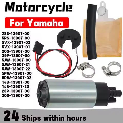 2S3-13907-00 Fuel Pump For Yamaha FZ6-NA-SS-SA FZ6 FZ8 FAZER TDM900 XJ6FA XJ6NA FJR1300 AE AS ES VMX