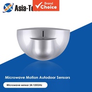 Automatic Gate Microwave Motion Sensor Detector 24G 3.5m Detect Range 4X2m Coverage For Sliding Swin