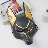 halloween mask halloween costume Egyptian Patronus God of Death Anubis Mask cos Masquerade Party Thr